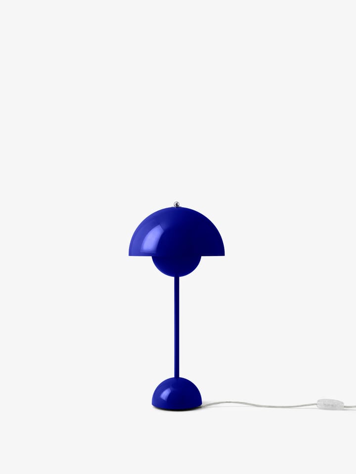 Lampada da tavolo FlowerPot VP3 - Cobalt blue - &Tradition