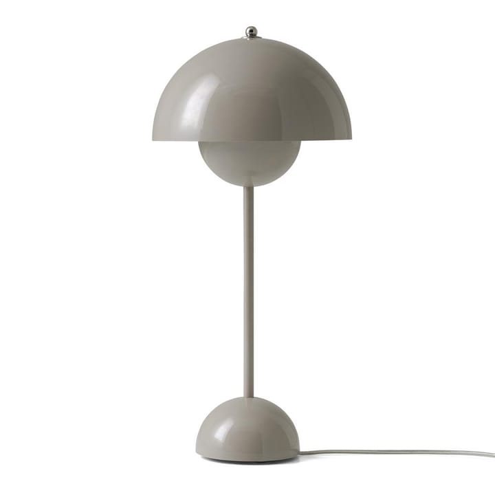 Lampada da tavolo FlowerPot VP3, grigio-beige &Tradition