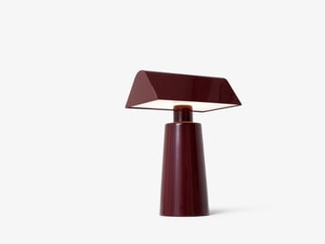 Lampada da tavolo portatile Caret MF1 
 - Dark burgundy - &Tradition