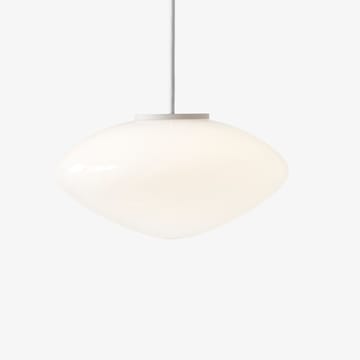 Lampadario A15 Ø 25 cm - Bianco opaco, vetro - &Tradition