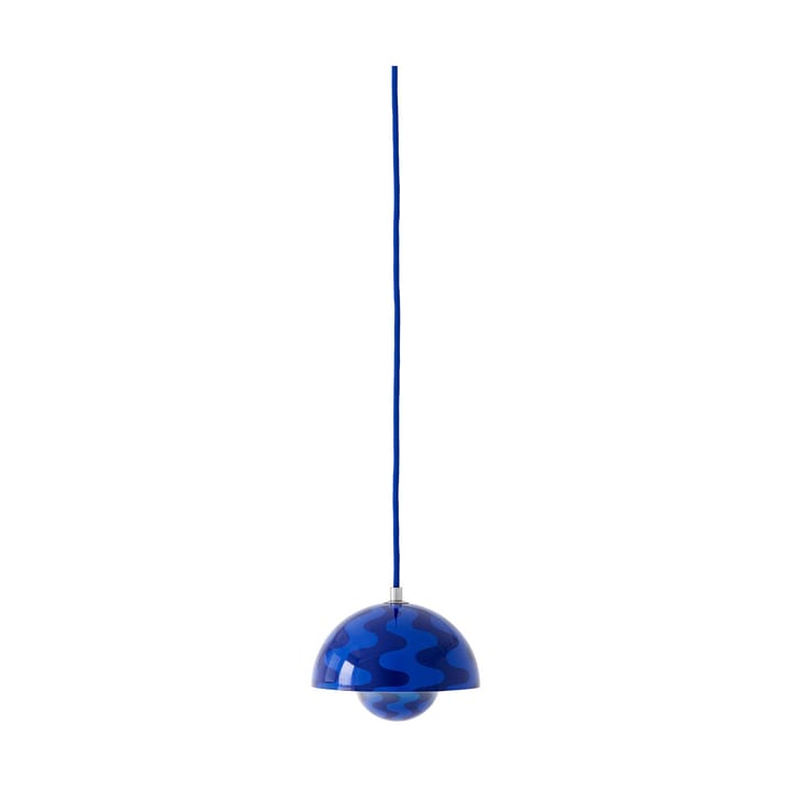 Lampadario Flowerpot VP10, Cobalt blue-Twilight blue &Tradition