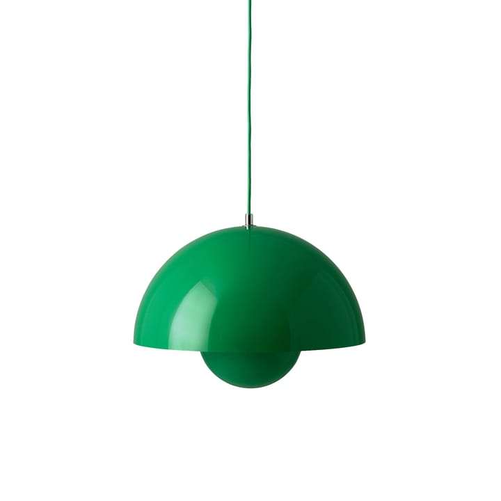 Lampadario Flowerpot VP7, Signal green &Tradition