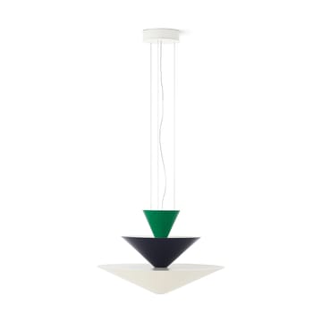 Lampadario Gio LN14 Ø60 cm - Signal green-deep blue-ecru - &Tradition