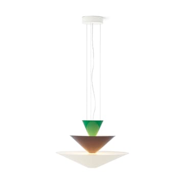 Lampadario Gio LN14 Ø60 cm - Signal green-deep blue-ecru - &Tradition