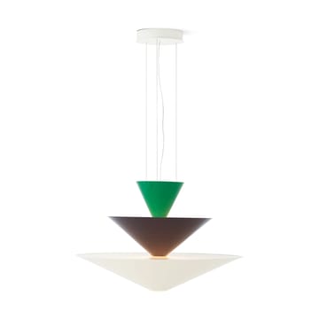 Lampadario Gio LN15 Ø92 cm - Signal green-deep blue-ecru - &Tradition