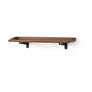 Mensola Guild HM14 75 cm - Solid lacquered walnut - &Tradition