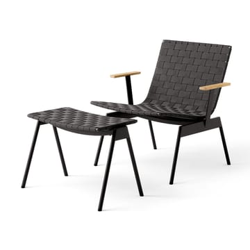 Poggiapiedi Ville Outdoor AV46 - Warm black - &Tradition