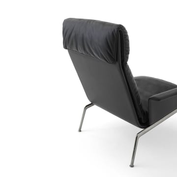 Poltrona lounge Muno LN17 High back - Dark chrome-Black - &Tradition