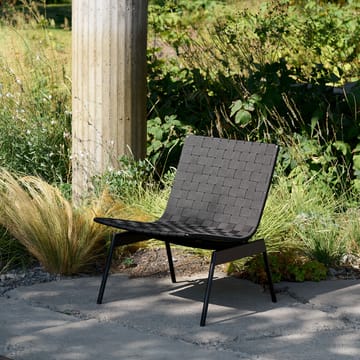 Poltrona lounge Ville Outdoor AV44 - Warm black - &Tradition