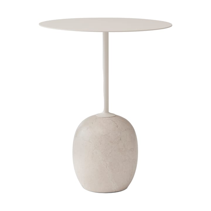 Tavolino Lato LN8 - Ivory white-Crema diva marble - &Tradition