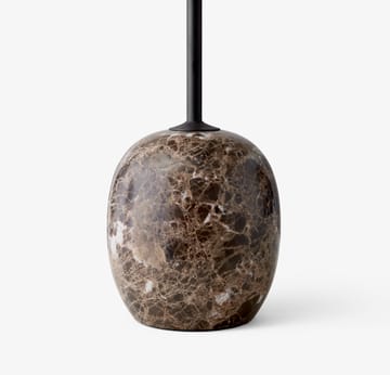 Tavolino Lato LN8 - Lacquered walnut-Emperador marble - &Tradition