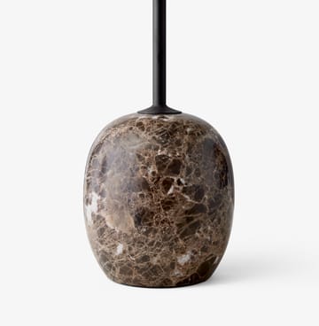 Tavolino Lato LN8 - Warm black-Emparador marble - &Tradition