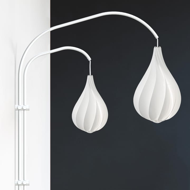 Gancio per lampada da parete doppio Willow, bianco Umage