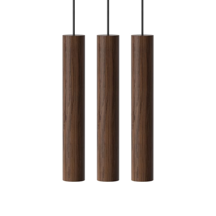 Lampada 3 Chimes - rovere scuro - Umage