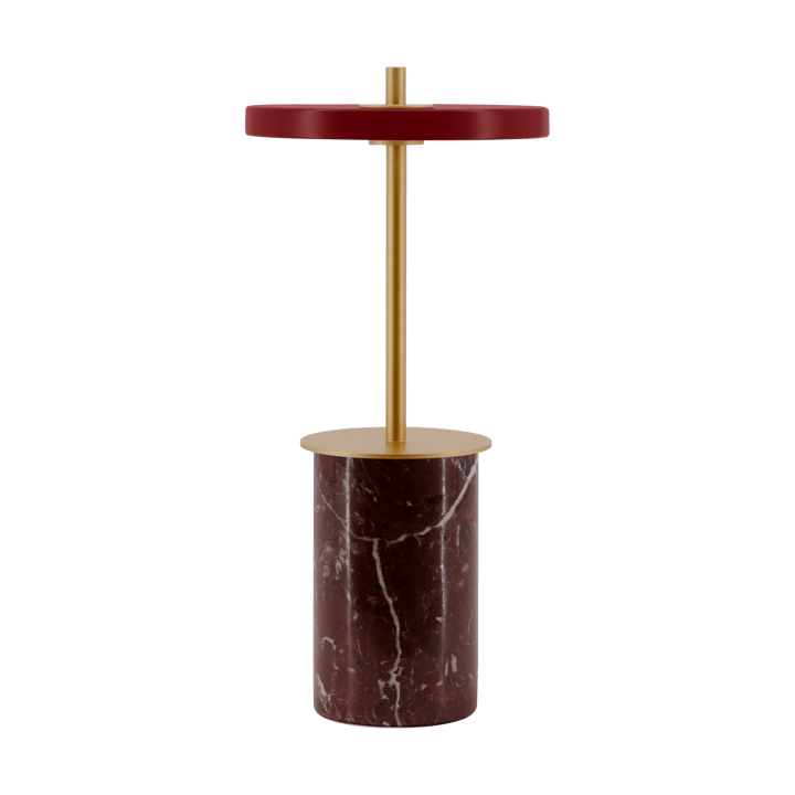 Lampada da tavolo Asteria Move Mini Ø12x25,5 cm - Red marble - Umage