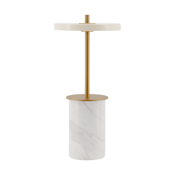 Lampada da tavolo Asteria Move Mini Ø12x25,5 cm - White marble - Umage