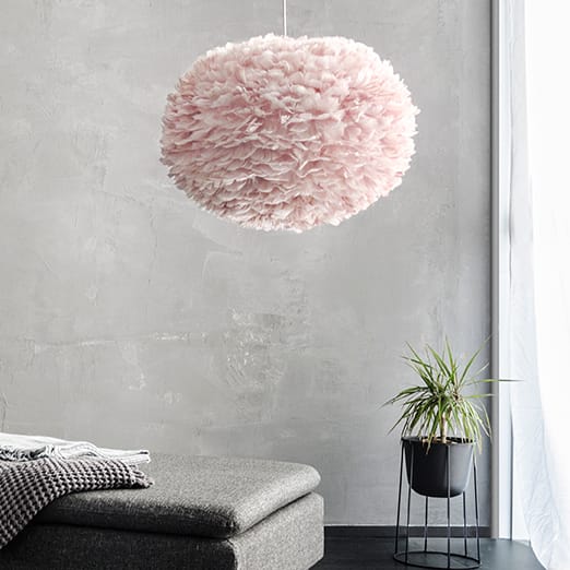 Lampada Eos rosa chiaro, Grande Ø 65 cm Umage