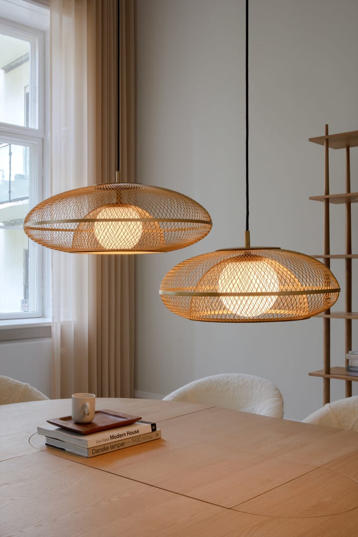 Lampada Faraday in ottone spazzolato, Grande Ø60,4 Umage