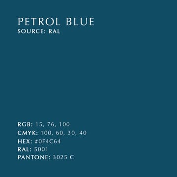 Mensola Teaser - Petrol blue - Umage