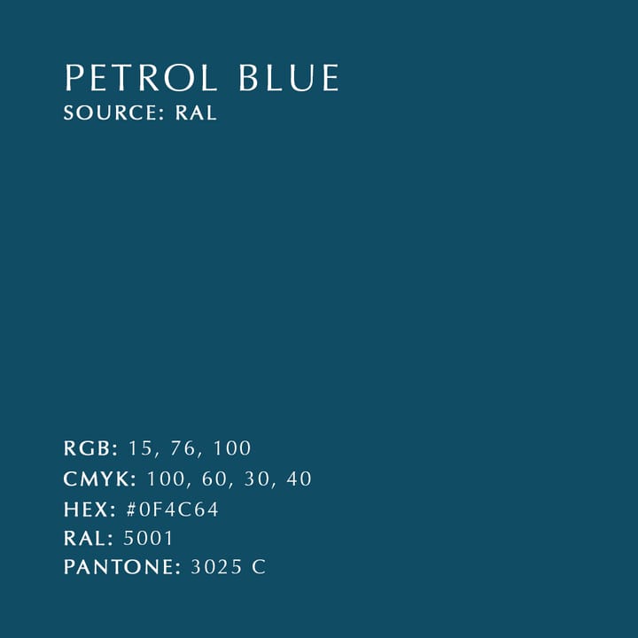 Mensola Teaser, Petrol blue Umage