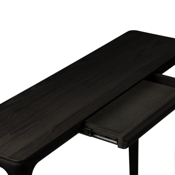 Tavolo consolle Heart'n'Soul 120 cm - Rovere nero - Umage