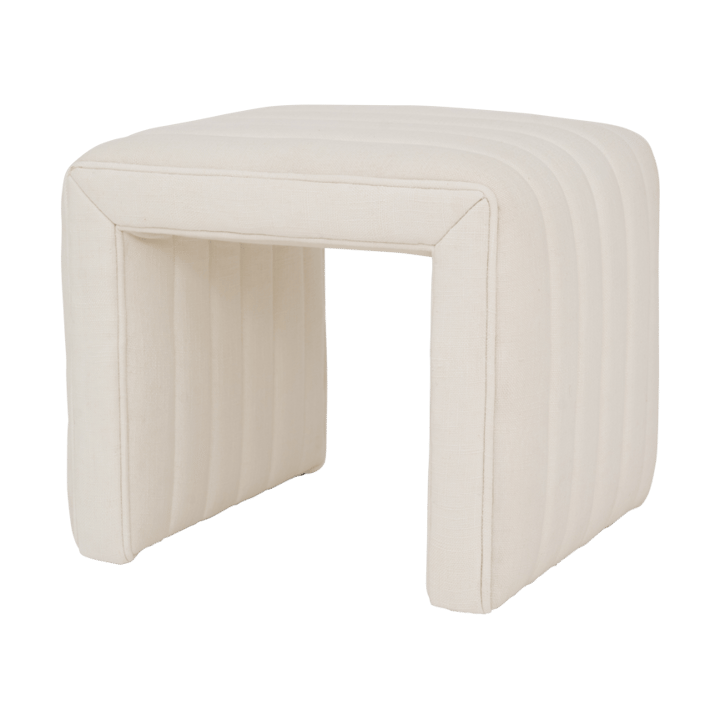 Pouf Lyne 46x35x38 cm - Off white - URBAN NATURE CULTURE