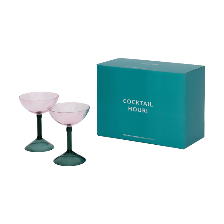 Set regalo calici Urban Nature Culture 2 pezzi - Rosa - URBAN NATURE CULTURE