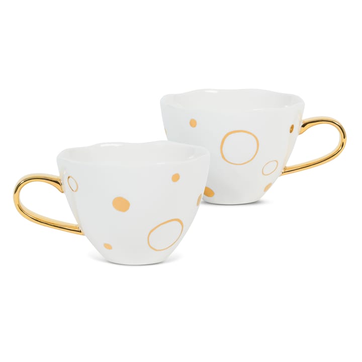 Tazzina Good Morning Special Edition dorata confezione da 2 - circle gold - URBAN NATURE CULTURE