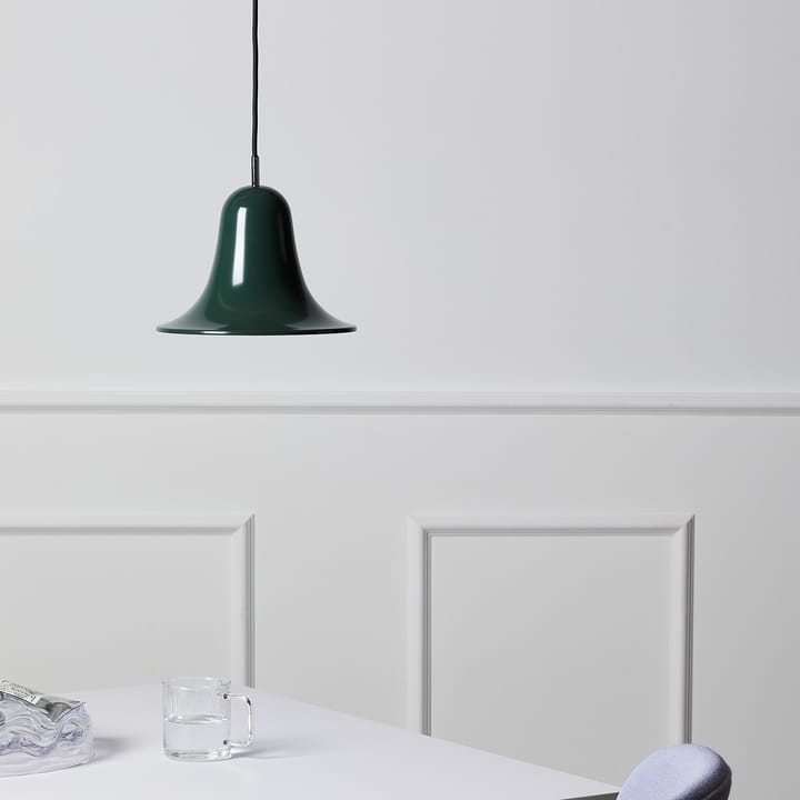 Lampada a sospensione Pantop Ø 23 cm, verde scuro Verpan