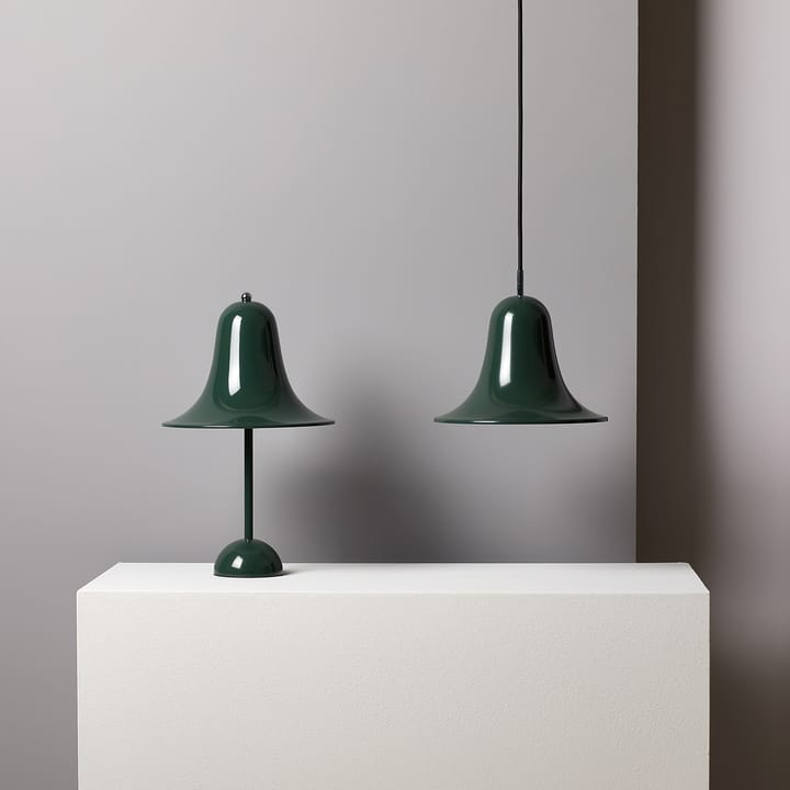 Lampada a sospensione Pantop Ø 23 cm, verde scuro Verpan