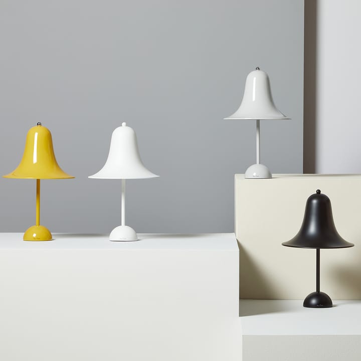 Lampada da tavolo Pantop Ø 23 cm, bianco opaco Verpan