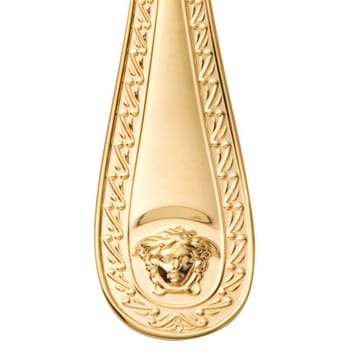 Forchetta Versace Medusa placcata oro - 20,5 cm - Versace