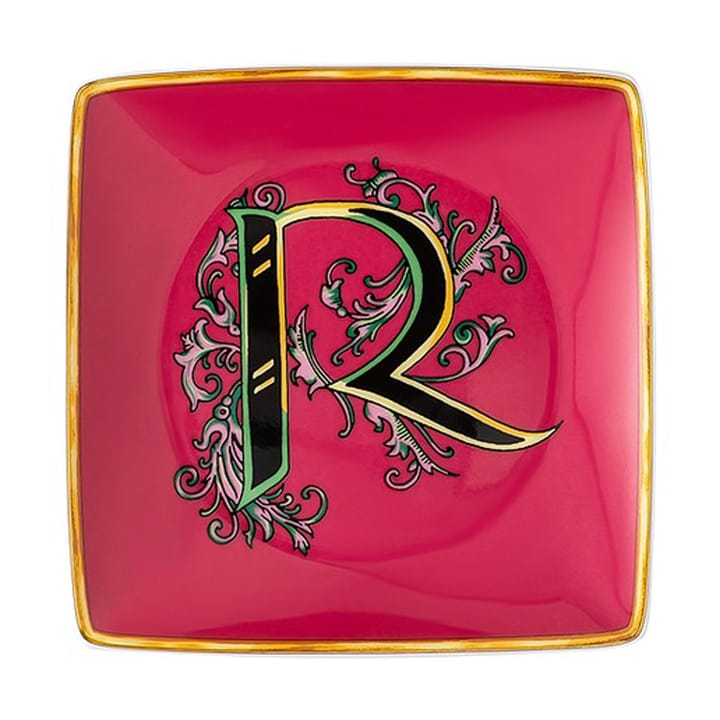 Piatto Versace Holiday Alphabet, 12 cm, confezione da 7 - Versace - Versace