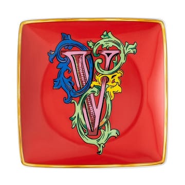 Piatto Versace Holiday Alphabet, 12 cm, confezione da 7 - Versace - Versace