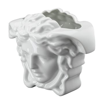 Vaso Versace Medusa grande, 15 cm - Bianco - Versace