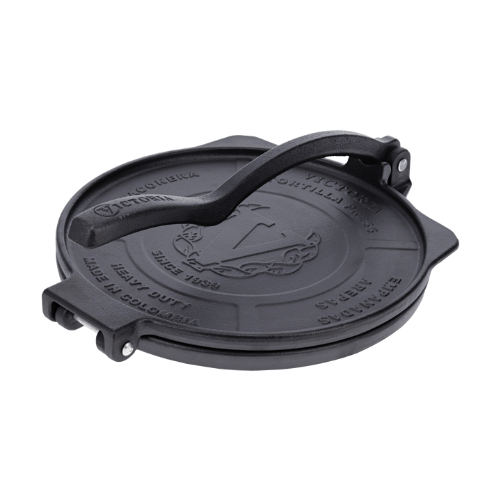 Pressa per tortillas Heavy Duty Ø25 cm - Nero - Victoria