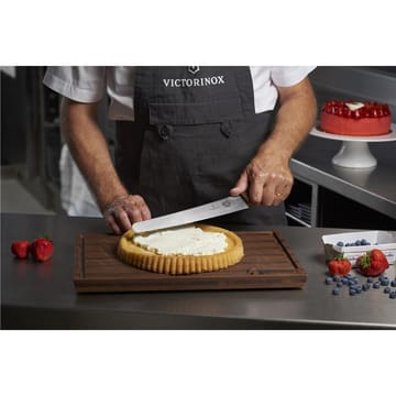 Coltello da pane in legno 26 cm - Acciaio inossidabile-acero - Victorinox