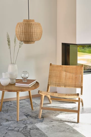 Lampadario Vilna in rattan naturale - Ø 40 cm - Villa Collection