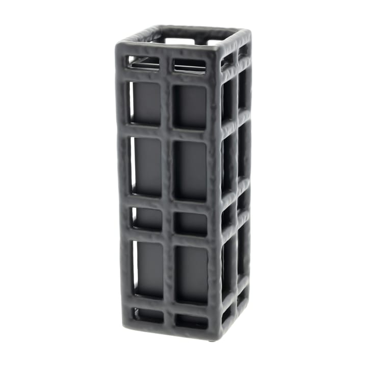 Vaso Lyng 11x11x30 cm - Nero - Villa Collection