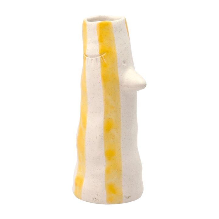 Vaso Styles con becco e ciglia 26 cm - Giallo - Villa Collection