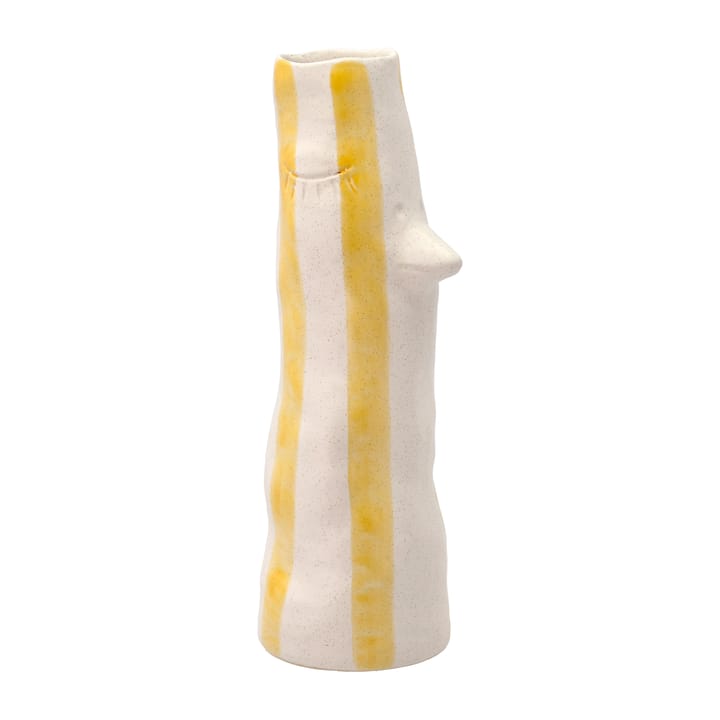 Vaso Styles con becco e ciglia 34 cm - Giallo - Villa Collection