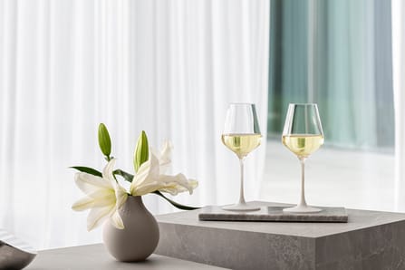 Bicchiere da vino bianco Manufacture Rock 38 cl confezione da 4 - Bianco-trasparente - Villeroy & Boch