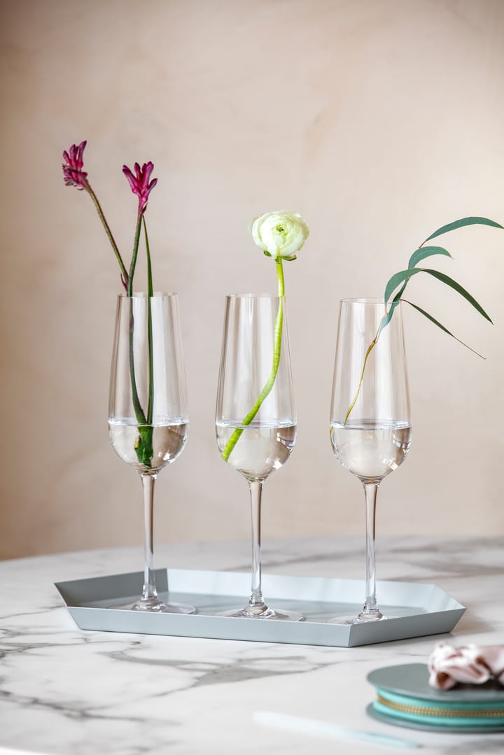 Bicchiere per champagne Rose Garden da 29 cl, confezione da 4, Chiaro Villeroy & Boch