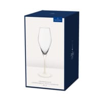 Calice da champagne Manufacture Rock 26 cl confezione da 4 - Bianco-trasparente - Villeroy & Boch