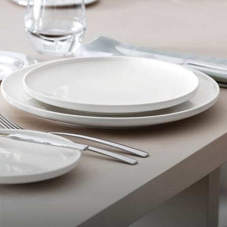 Piatto Afina Ø22 cm, Bianco Villeroy & Boch