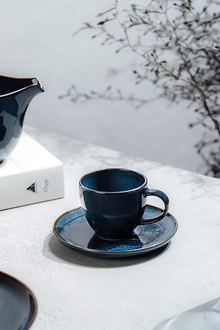 Piatto Crafted Denim per tazza da espresso Ø12 cm, Blu Villeroy & Boch