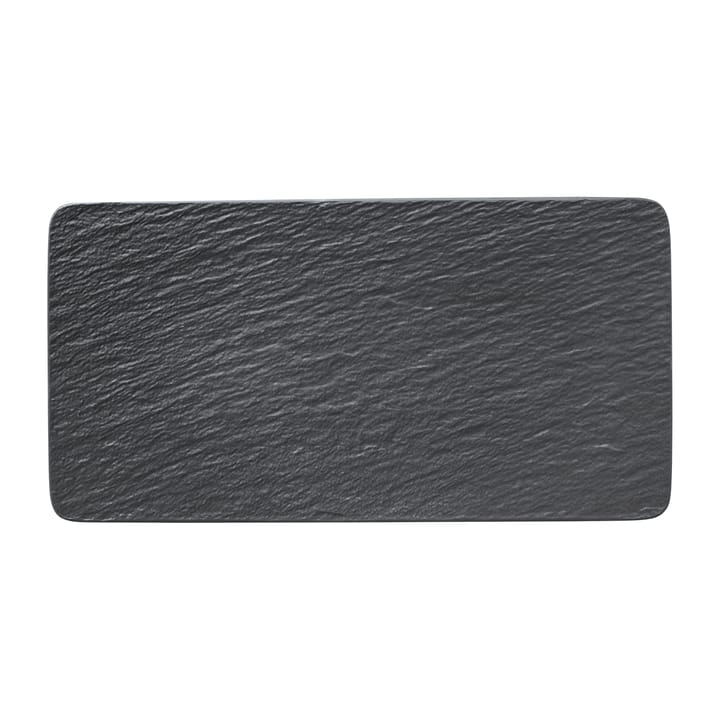 Piatto da potata Manufacture Rock 18x35 cm - Nero - Villeroy & Boch