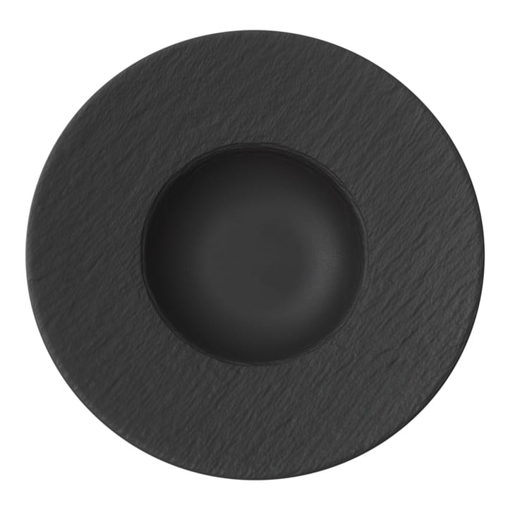 Piatto fondo Manufacture Rock Ø 28 cm - nero - Villeroy & Boch