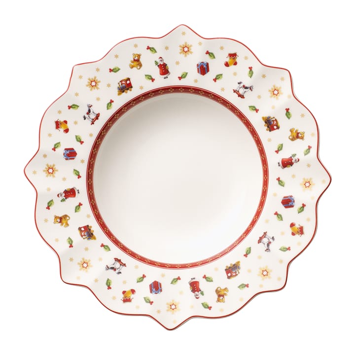 Piatto fondo Toy's Delight Ø 26 cm - Bianco-rosso - Villeroy & Boch