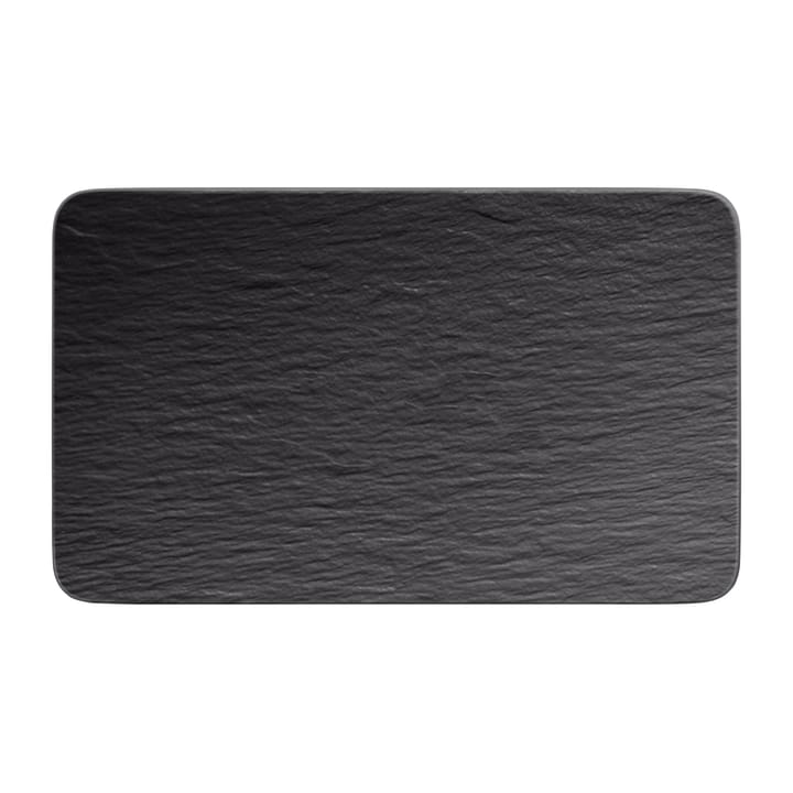 Piatto Manufacture Rock 17x28 cm - Nero - Villeroy & Boch